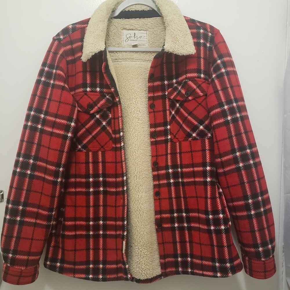 💥SOLD💥Soho Threads lumber jack jacket